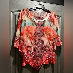 Woman’s print top